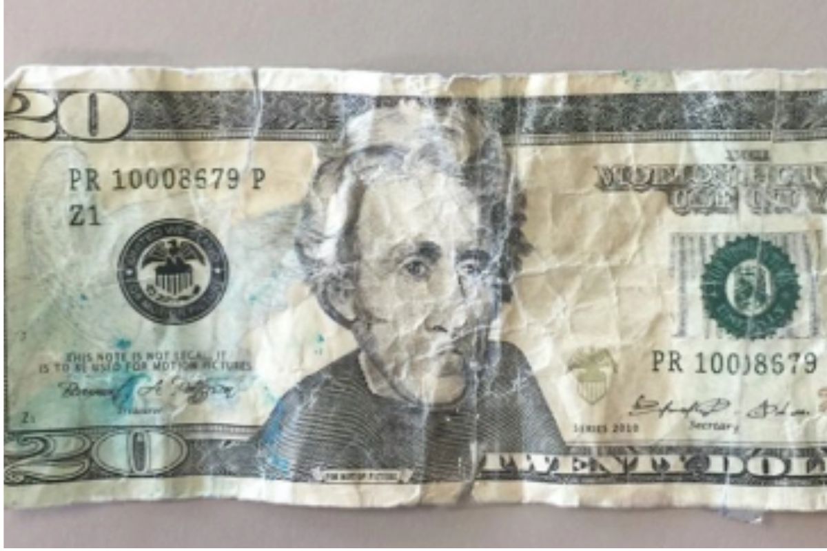 Old 20 USD Note